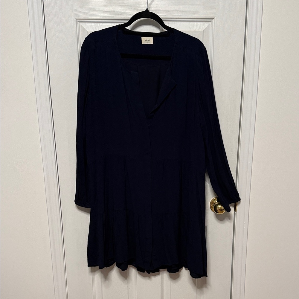 Wilfred Navy Blue Women's shirt dress
